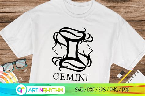 Gemini Zodiac Sign Svg So Fontsy