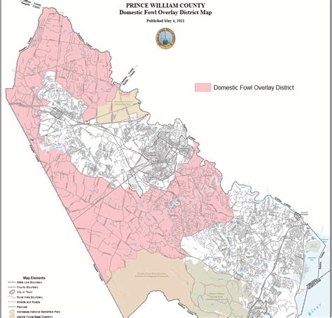 Prince William County Data Center Overlay Map