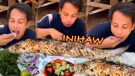 Nag Mukbang Ako Ng Mala Ahas Na Isda Sarap Pala Inihaw With Kinilaw Og