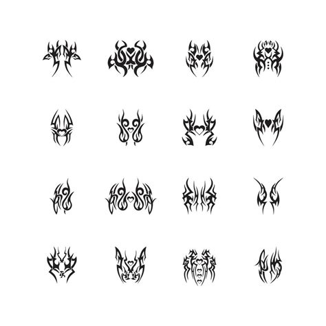 tribal tattoo icon vector illustration design 8440721 Vector Art at Vecteezy