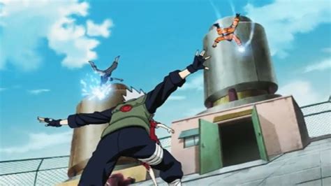 Naruto Vs Sasuke Caixa D Gua Rasengan Vs Chidori Youtube