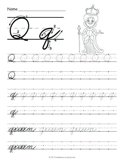 70 Cursive Worksheets for Handwriting Practice - Kitty Baby Love