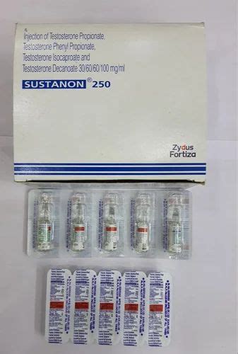 Sustanon Mg Inj Dose Mg Packaging Size Ampoule Of Ml