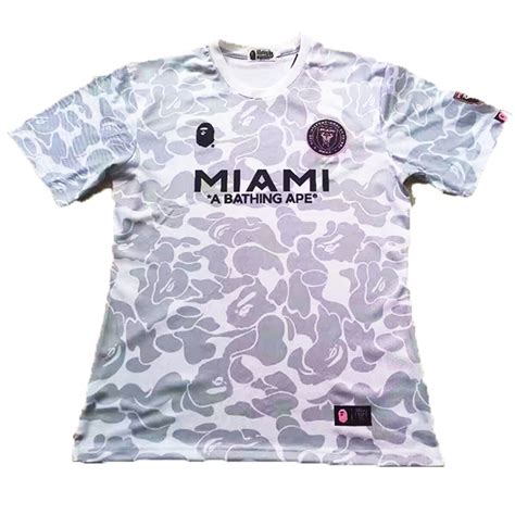 Camisetas Clubes Inter Miami CF 23 24 Camisetas De La Bape Version