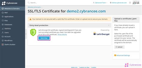 Adding An Ssl Certificate In Plesk Cybrancee Knowledgebase