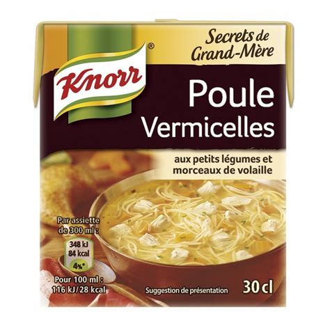 Knorr Secrets De Grand M Re Poule Vermicelles Aux Petits L Gumes Et