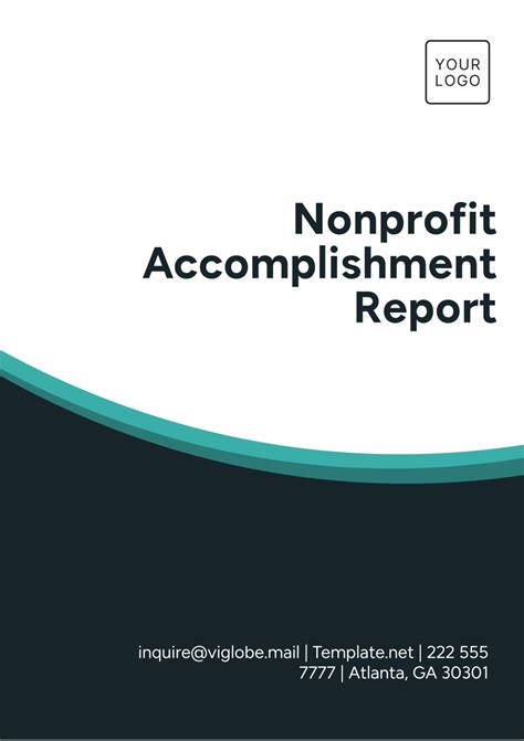 Free Accomplishment Report Template to Edit Online