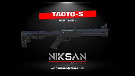 TACTO PCP Air Rifle Niksan Defence YouTube