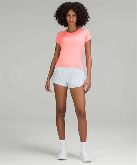 Lululemon Hotty Hot High Rise Lined Short Powder Blue Lulu Fanatics