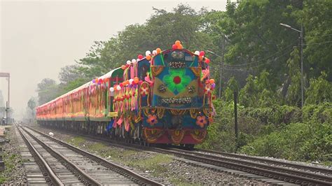 First Run Of Mitali Express International Train Dhaka Siliguri New