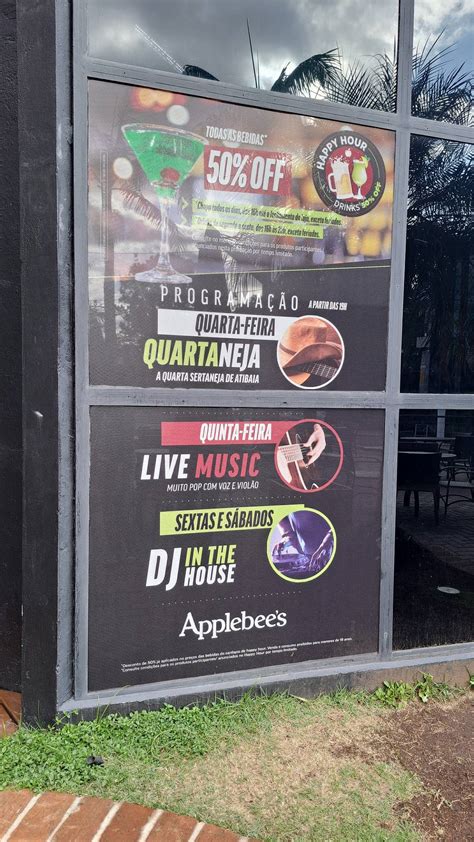 Menu Em Restaurante E Bar Applebee S Atibaia Atibaia