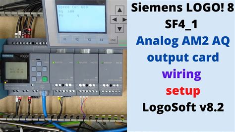 How To Wire V Ma In Siemens Logo Plc Animation