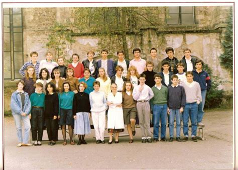 Photo de classe 1ere S6 gay lussac de 1988 Lycée Gay Lussac Copains d avant