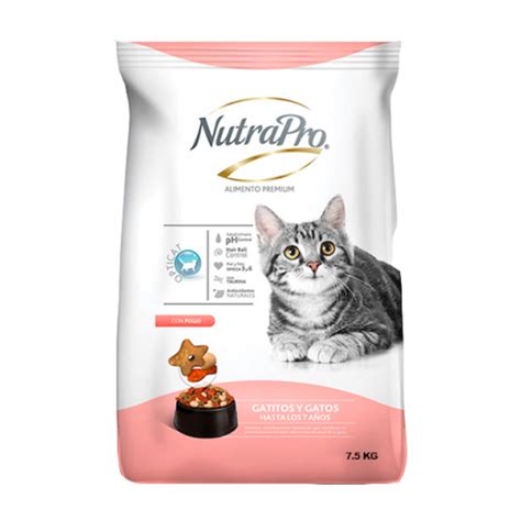 NutraPro Gatos Y Gatitos 7 5 Kg Alimento Para Gatos Al Mejor Precio