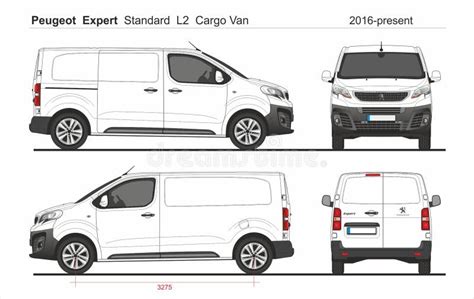 Peugeot Expert Cargo Standard Van L2 2016-present Editorial Photography ...