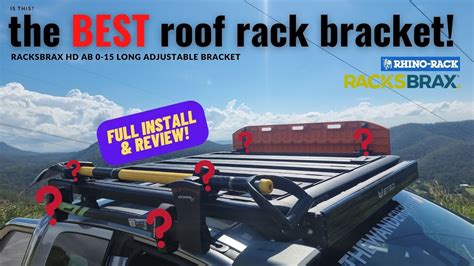 HOW TO The BEST Bracket For YOUR Roof Rack Accessories RacksBrax HD