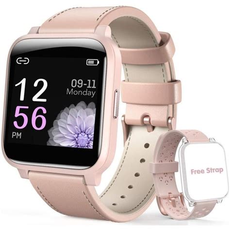 Chrono Montre Connect E Pour T L Phones Android Compatibles Iphone