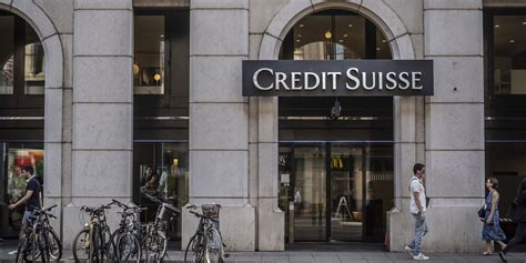 Swiss Regulators Offer Financial Lifeline To Credit Suisse Wsj