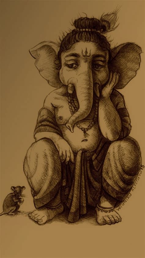 Top More Than 163 Ganesh Eyes Drawing Latest Vn