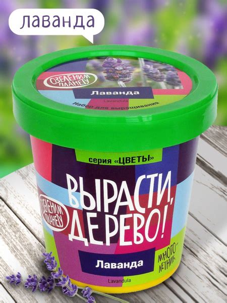 Набор для выращивания Вырасти, Дерево!, Лаванда, Многолетник купить по ...
