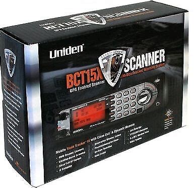 Uniden Bearcat BCT 15X GPS Enabled Scanner 25 1300MHz EBay