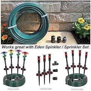 Eden Multi Adjustable Flex Design Above Ground Irrigation Garden