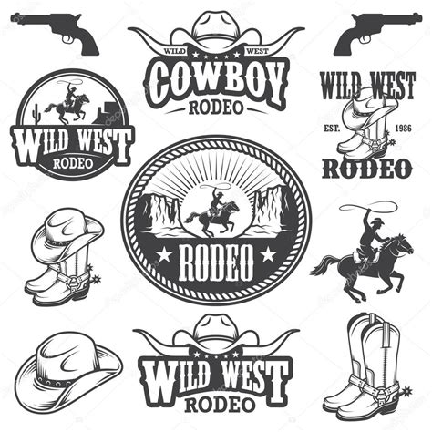 Western Cowboy Logos