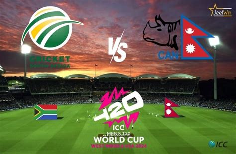 South Africa Vs Nepal Scoreboard T20 Cricket World Cup 2024