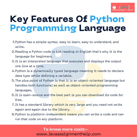 Some Key Features Of Python Programming Language Rknowledgecenter