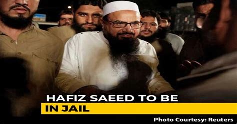 2611 Mastermind Hafiz Saeed Gets 10 Year Jail Term In 2 Terror Cases