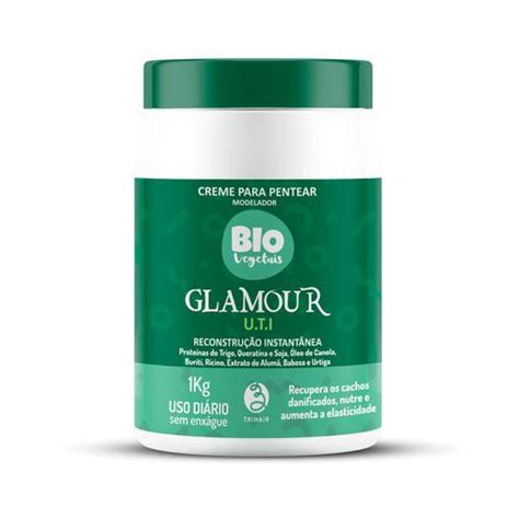 Ativador De Cachos Glamour Uti Biovegetais Kg Shopee Brasil