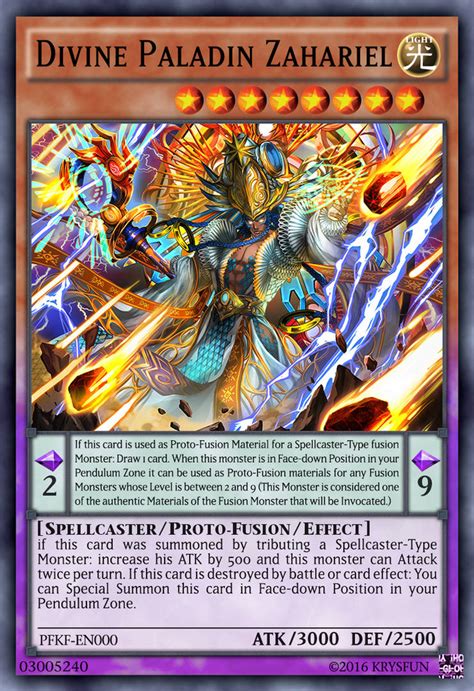 Divine Paladin Zahariel 1st Proto Fusion By Krysfun On Deviantart