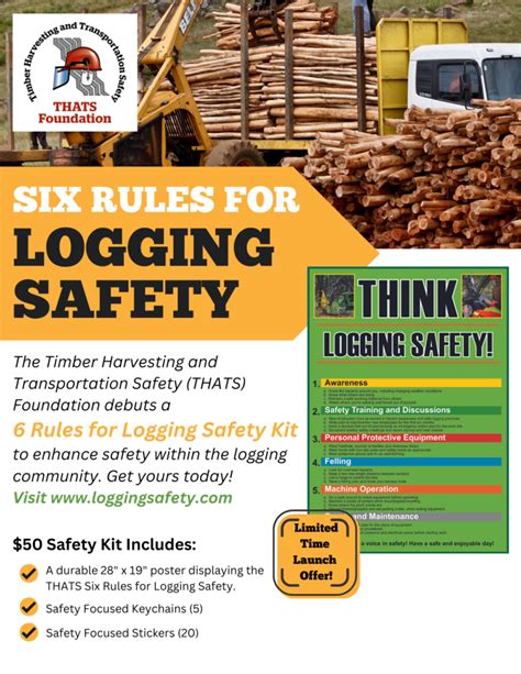 Thats 6 Rules For Logging Safety Logging Safety