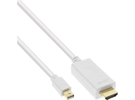 INLINE InLine Mini DisplayPort Zu HDMI Konverter Kabel Mit Audio 4K