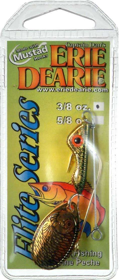 Carlson Fire Tiger Erie Dearie Elite Series 3 8 Ounce Realistic Fish