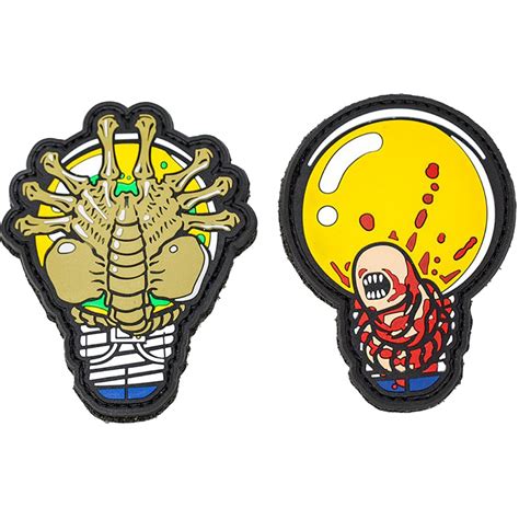 Aprilla Design Pvc Iff Hook And Loop Pop Culture Patch Face Hugger