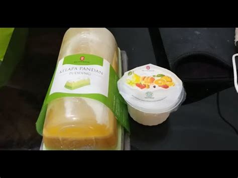 Review Kelapa Pandan Pudding Log Holland Bakery Harga Rp25 700 YouTube