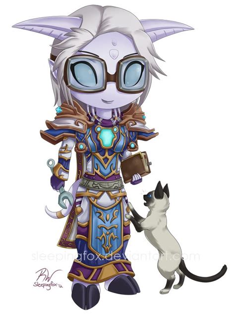 Darah By Sleepingfox On Deviantart Warcraft Art World Of Warcraft Chibi