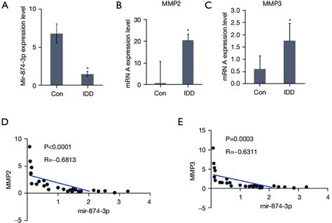 The Expression Of Mir P Is Significantly Reduced In Tissue