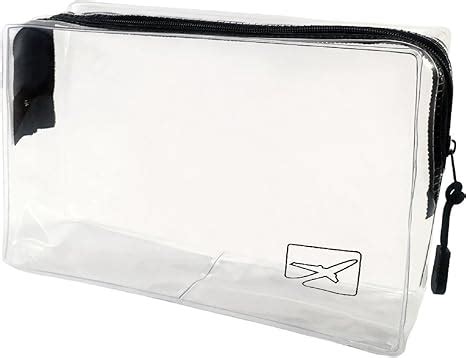 Trousse De Toilette Transparente Pour Avion Bagages En Cabine Et