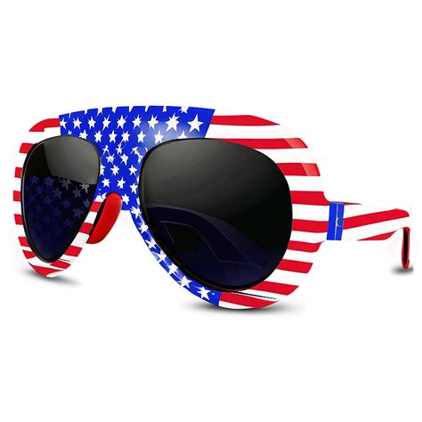 Download American Flag Sunglasses Png Qei79