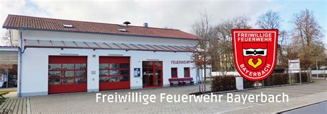 Startseite Freiwillige Feuerwehr Bayerbach E V