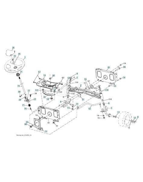 Husqvarna Gth3052Tdf Steering GHS