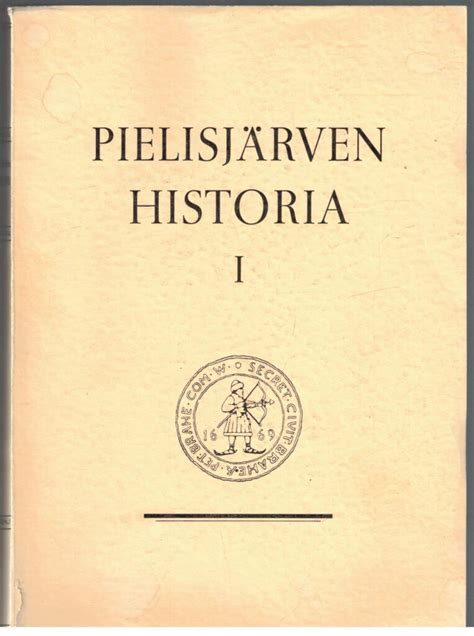 Pielisjärven historia I kirjapino fi