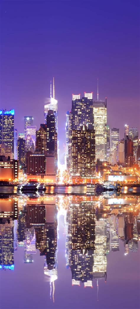 Downloaden Sie Kostenlose New York City Night Iphone Wallpaper 100