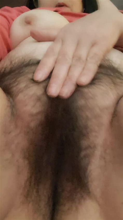 The Bushy Twat Of The 52 Year Elderly Middle Aged Milf Hotntubes