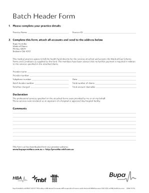 Form Au Bupa Fill Online Printable Fillable Blank Pdffiller