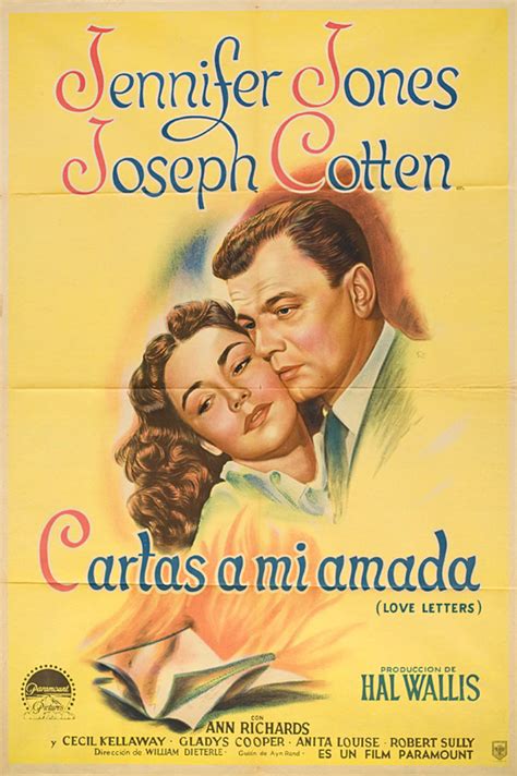 Love Letters Original 1945 Argentine Movie Poster - Posteritati Movie ...