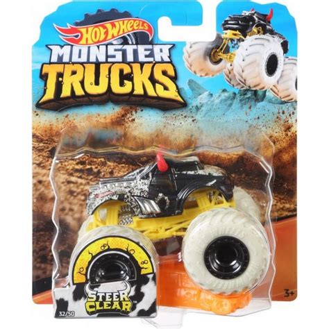 Hot Wheels Monster trucks kaskadérské kousky Steer Clear 4KIDS cz
