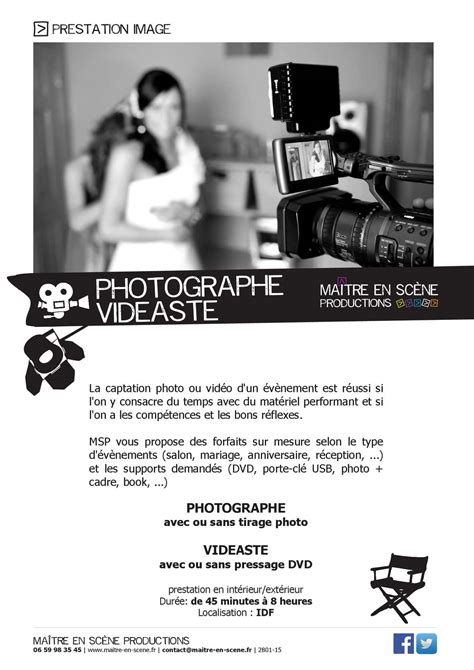 Calaméo PLAQUETTE MSP PHOTOGRAPHE VIDEASTE